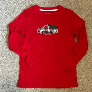 NWT Janie & Jack Holiday Truck T Shirt, 6